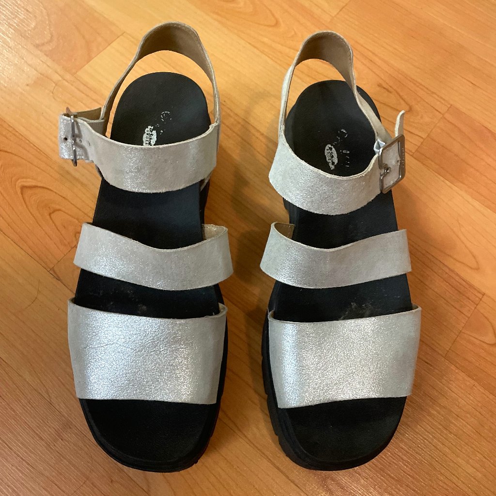Silver Trekkie Sandal